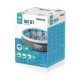 Басейн с надуваем ринг, сив ратан, 366x76 см, Fast Set, 5377 литра Bestway 57443 Басейн с надуваем ринг, сив ратан, 366x76 см, Fast Set, 5377 литра Bestway 57443