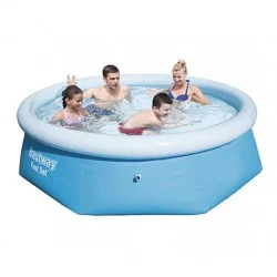 Басейн надуваем ринг, семеен, 244x61см, Fast Set, с филтърна помпа Bestway 57450