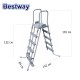 Стълба за басейни с височина до 132 см, 191x84x142см, Flowclear, Bestway 58332 Стълба за басейни с височина до 132 см, 191x84x142см, Flowclear, Bestway 58332