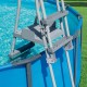 Стълба за басейни с височина до 132 см, 191x84x142см, Flowclear, Bestway 58332 Стълба за басейни с височина до 132 см, 191x84x142см, Flowclear, Bestway 58332