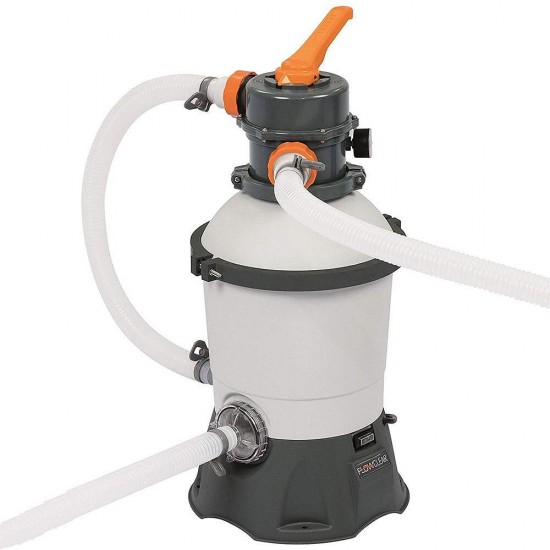 Филтърна пясъчна помпа за басейн, Flowclear, 2006 л/ч., 85W, Bestway 58515 Филтърна пясъчна помпа за басейн, Flowclear, 2006 л/ч., 85W, Bestway 58515