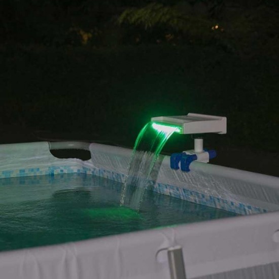 Водопад за басейн с многоцветно LED осветление, FlowClear Soothing Waterfall Bestway 58619 Водопад за басейн с многоцветно LED осветление, FlowClear Soothing Waterfall Bestway 58619