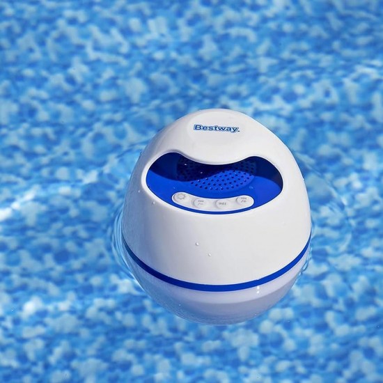 LED колонка за басейн, Flowclear MusicWave, Bluetooth, 3xAA  Bestway 58700