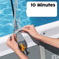 Сенник за басейн с диаметър от 210 до 340 см, UPF40+ защита Bestway 58746