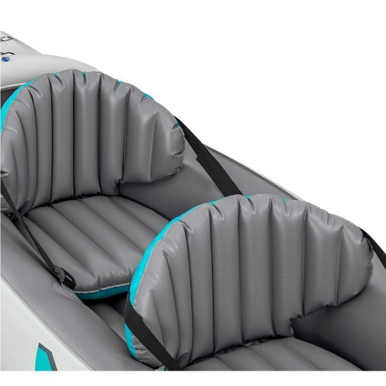 Каяк надуваем двуместен, 312x98x44 см, Hydro-Force Rapid Elite X2 Bestway 65142 Каяк надуваем двуместен, 312x98x44 см, Hydro-Force Rapid Elite X2 Bestway 65142