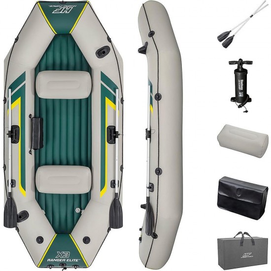 Лодка надуваема Hydro-Force Ranger Elite X3, 295x130x46 см. Bestway 65160 Лодка надуваема Hydro-Force Ranger Elite X3, 295x130x46 см. Bestway 65160