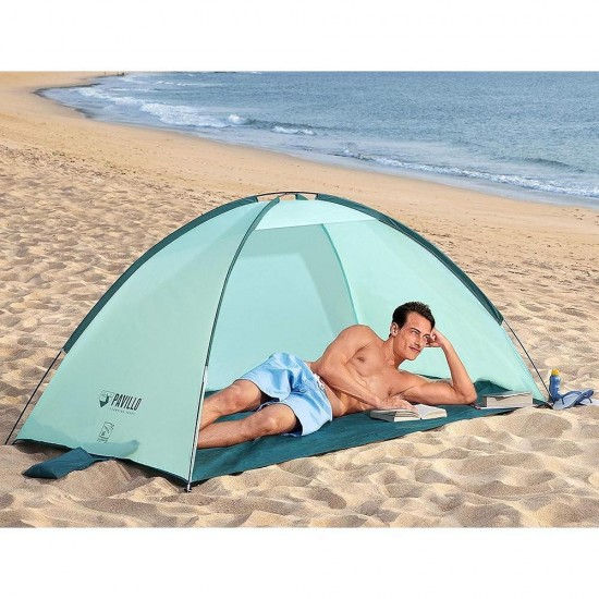 Палатка плажна двуместна Pavillo Beach Ground 2, 200x120x95 см.  Bestway 68105