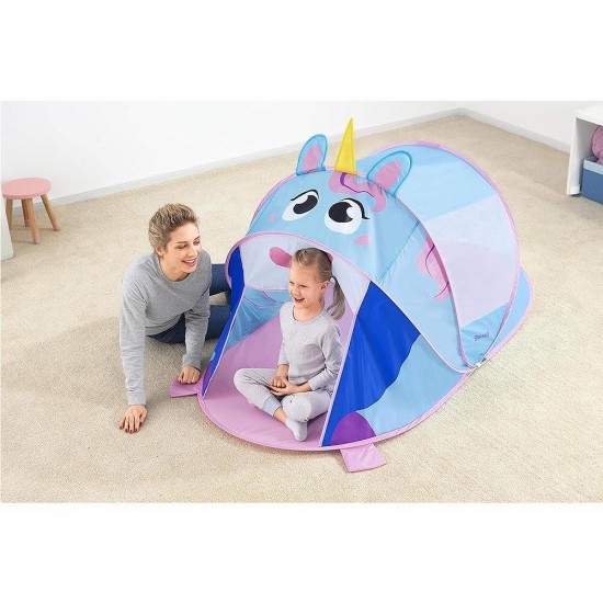 Палатка детска еднорог, Adventure Chasers Unicorn Play, 182x96x81 см. Bestway 68110 Палатка детска еднорог, Adventure Chasers Unicorn Play, 182x96x81 см. Bestway 68110