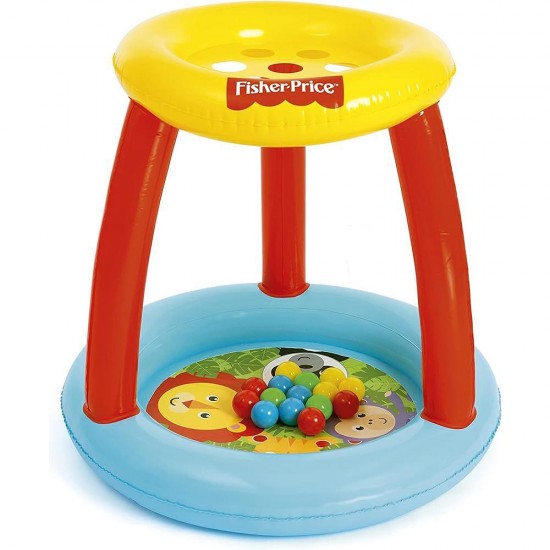 Надуваем детски кът със сенник и топки за игра Bestway 93541