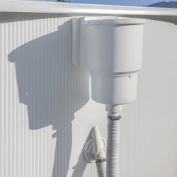 Комплекткт скимер и възврътна клапа басейн GRE - бял Комплекткт скимер и възврътна клапа басейн GRE - бял