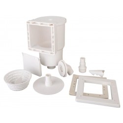 Сглобяем кръгъл басейн с пясъчен филтър MAURITIUS (Ø460см / h132см / имитация дърво) GRE, KITPR458WO