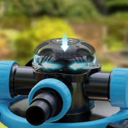 Моноблок пясъчен филтър Ø 400 мм , 6 м³/час , 230W , с префилтър GRE, MG400