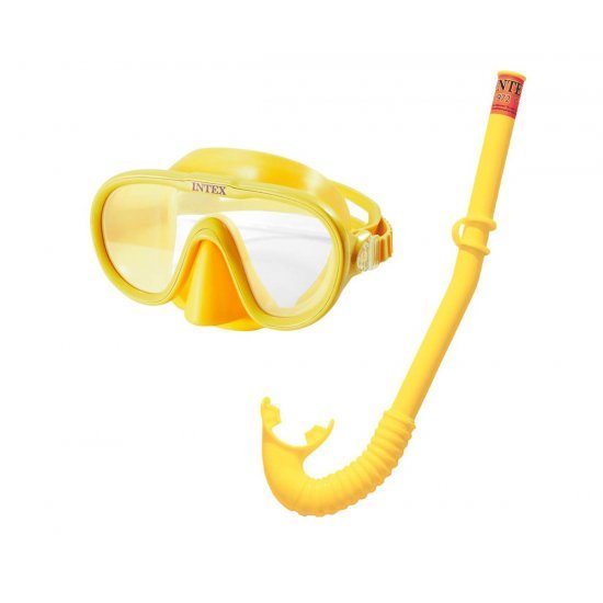 Комплект маска и шнорхел 55642 INTEX Adventurer Комплект маска и шнорхел 55642 INTEX Adventurer