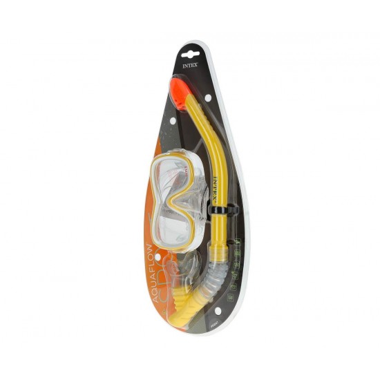Комплект маска и шнорхел 55647 INTEX Wave Rider Комплект маска и шнорхел 55647 INTEX Wave Rider