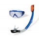 Комплект маска и шнорхел 55962 INTEX Silicone Aqua Sport Комплект маска и шнорхел 55962 INTEX Silicone Aqua Sport