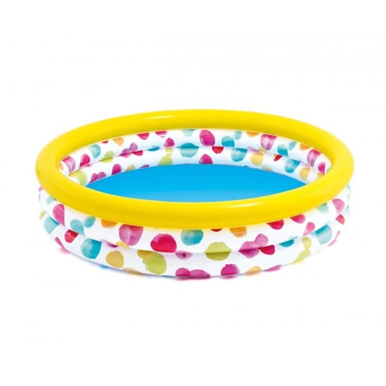 Детски надуваем басейн INTEX Cool Dots, среден Детски надуваем басейн INTEX Cool Dots, среден