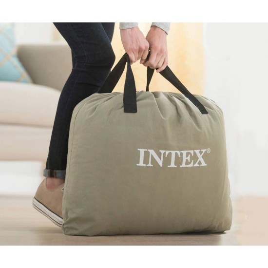 Надуваем матрак с вградена помпа 137х191х25см INTEX Pillow Rest Classic Надуваем матрак с вградена помпа 137х191х25см INTEX Pillow Rest Classic