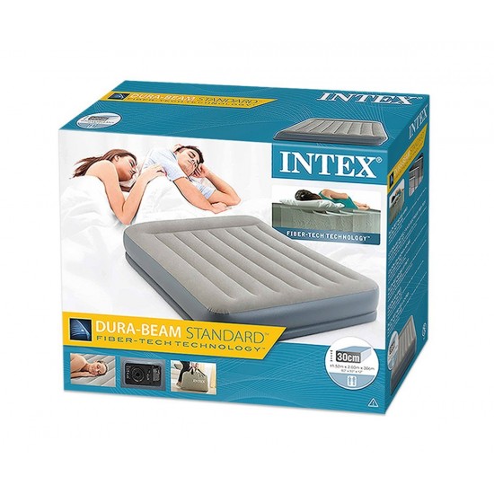 Надуваем матрак с вградена помпа INTEX Pillow Rest Queen