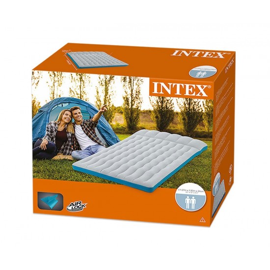 Надуваем матрак INTEX Camping
