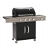 Газово барбекю TRITON PTS 4.1 - Sapphire Black (4 горелки + котлон) LANDMANN 12962