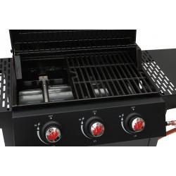 Газово барбекю GAZ BBQ 3.0 Black ( 3 горелки ) LANDMANN 22167