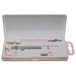 Комплект пергел с чупещо рамо и аксесоари в кутия, Розов 15000402