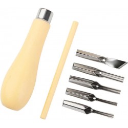 Резци за линогравюра, линулеум, Комплект 5 броя 150121