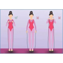 Въже за художествена гимнастика MAXIMA, Дъга 200248