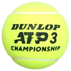 Топки за тенис на корт DUNLOP ATP 3 Championship, ITF Approved, 4 броя в кутия 200304 Топки за тенис на корт DUNLOP ATP 3 Championship, ITF Approved, 4 броя в кутия 200304