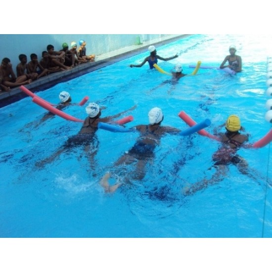 Пръчка - нудълс (макарон) за водна гимнастика , 147 - 152 см, Ф6 см - 200454