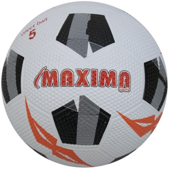 Топка футболна MAXIMA, Размер 5, гумена, дизайн 5, 20060005