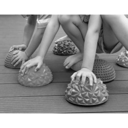 Масажна полусфера за баланс MAXIMA, Ф16.5 см, Лилав 20071007