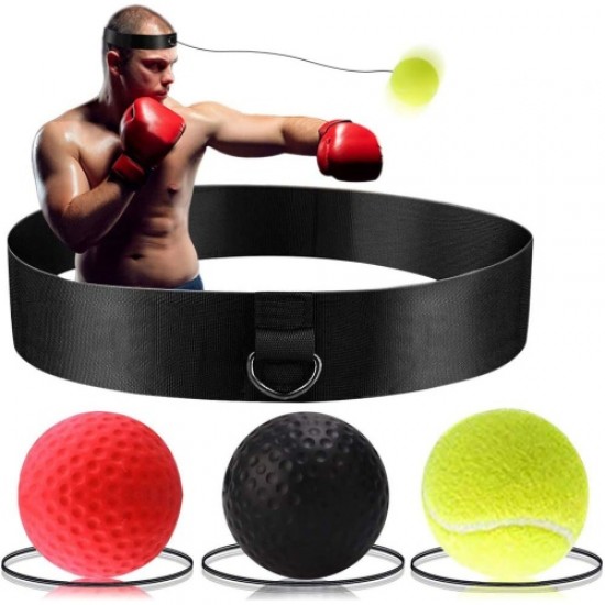 Тренировъчна топка за рефлекси, бокс, бойни спортове 200779