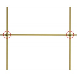 Универсална става за свързване на тояжки MAXIMA 200899