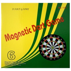 Дартс магнитен MAXIMA, 14.5 инча (36.8 см), комплект с 6 стрели 200969