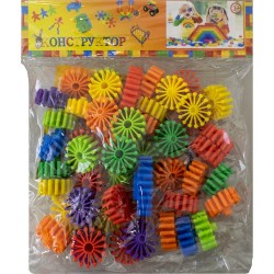 Конструктор MAXIMA, 500 г, Зъбчати колела в различни цветове 270385 Конструктор MAXIMA, 500 г, Зъбчати колела в различни цветове 270385