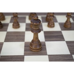 Шах, дама и табла 3 в 1 MAXIMA, Фурнир с интарзия, 29 см, Фигури 2.5 - 5.5 см. 270769 Шах, дама и табла 3 в 1 MAXIMA, Фурнир с интарзия, 29 см, Фигури 2.5 - 5.5 см. 270769