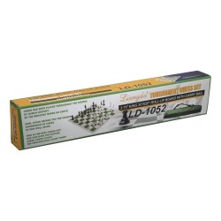 Шах с платно от PU кожа MAXIMA, 50х50 см, Фигури 4.5 – 9.5 см. 270783