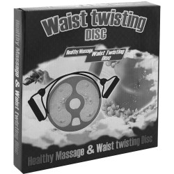 Диск за въртене MAXIMA, 28 см, С ластици, Бял със син 31020404