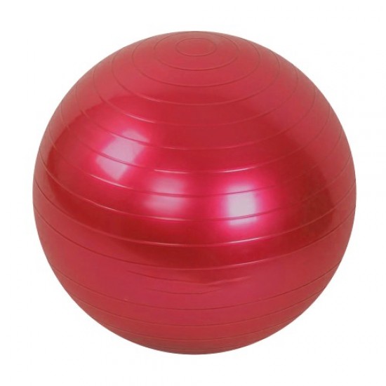 Гимнастическа топка MAXIMA, 65 см, Гладка, Червена 31066105