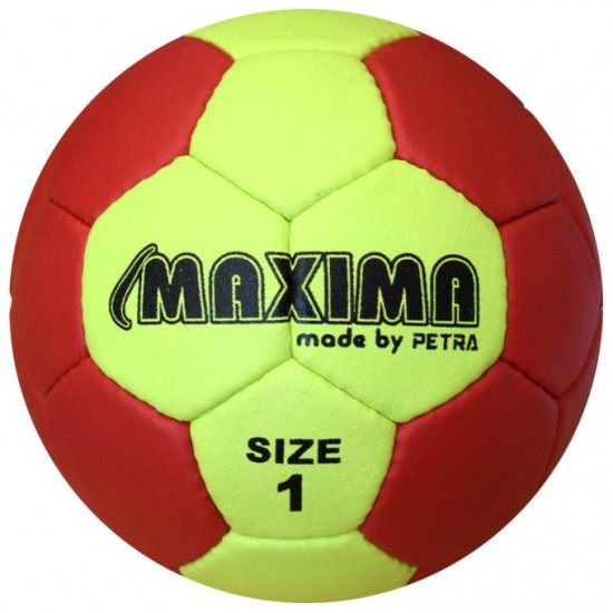 Хандбална топка MAXIMA, Made by Petra, Ръчно шита, Размер 1, 360133