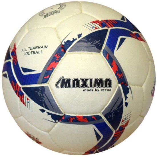 Футболна топка MAXIMA Pro-pearl, Made by Petra, Ръчно шита, Размер 5, 360137