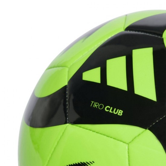 Футболна топка ADIDAS tiro club, зелено-черна, №5, 36015502