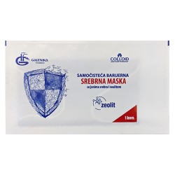 Самопочистваща се предпазна маска с нано сребро 400060