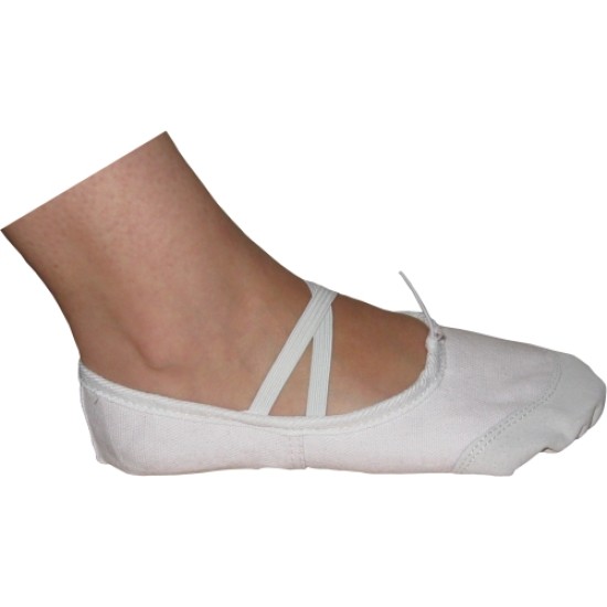 Танцови обувки (меки туфли) MAXIMA, Бели