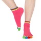 Чорапи за йога MAXIMA, С шарени пръсти 400730