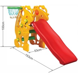 Пързалка с баскетболен ринг 500056