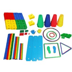 Игрален комплект за спортни групови игри MAXIMA, 120 елемента