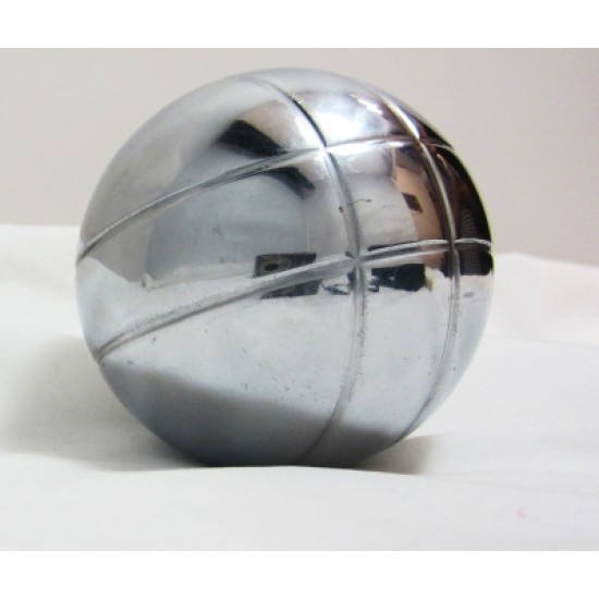 Комплект 3 топки за петанк MAXIMA, Изработени от хромирана стомана