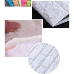 Декоративен 3D панел за стена 70х77 см, СЗЛ, Бежов - 51000201